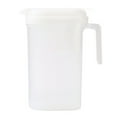 thumbnail image 1 of Fridge Door Water Pitcher with Handle,Clear Plastic Pitcher With Lid,Slim Water Pitcher for Fridge Door,Making Teas and Juices,Cold Kettle Capacity, 1 of 9