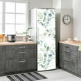 thumbnail image 1 of Fridge Door Wrap Vinyl Sticker - Decor Front Refrigerator PVC Wallpaper Decal - Freezer Covering Art, 1 of 5