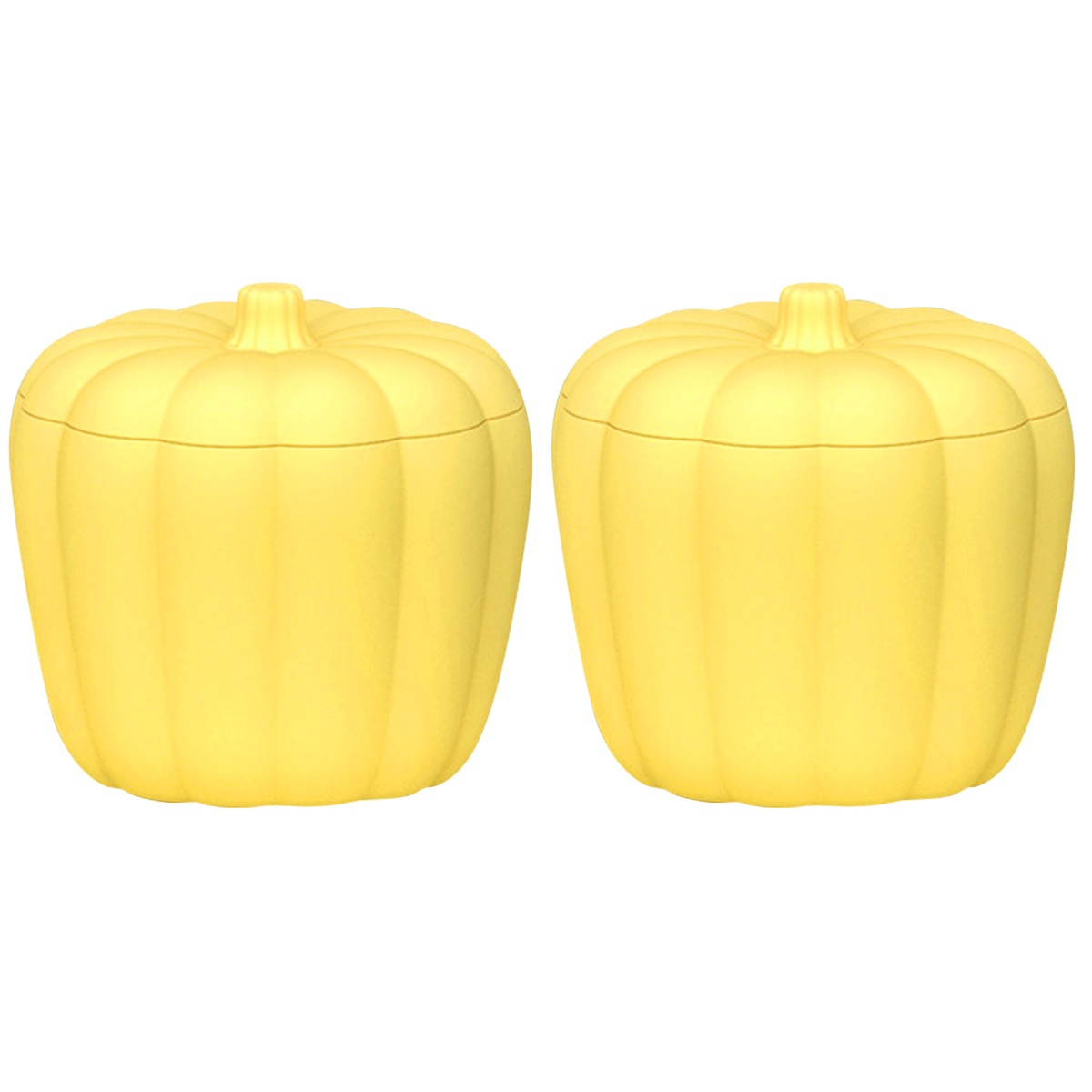 Fridge Freezer Pumpkin Ice Bucket Double Layer Containers Food Buckets