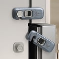 thumbnail image 1 of Fridge Lock,2pcs Fridge Locks For Kids.Refrigerator Lock Also Used For Rv Refrigerator Oven Lock Child Safety Baby Cabinet Locks, 1 of 7
