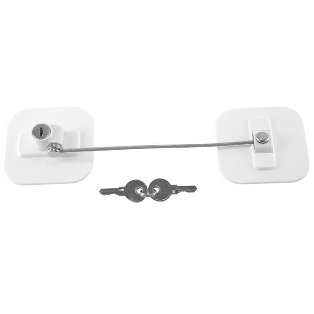 Fridge Lock,Refrigerator Locks,Freezer Lock with Key for Child ,Locks