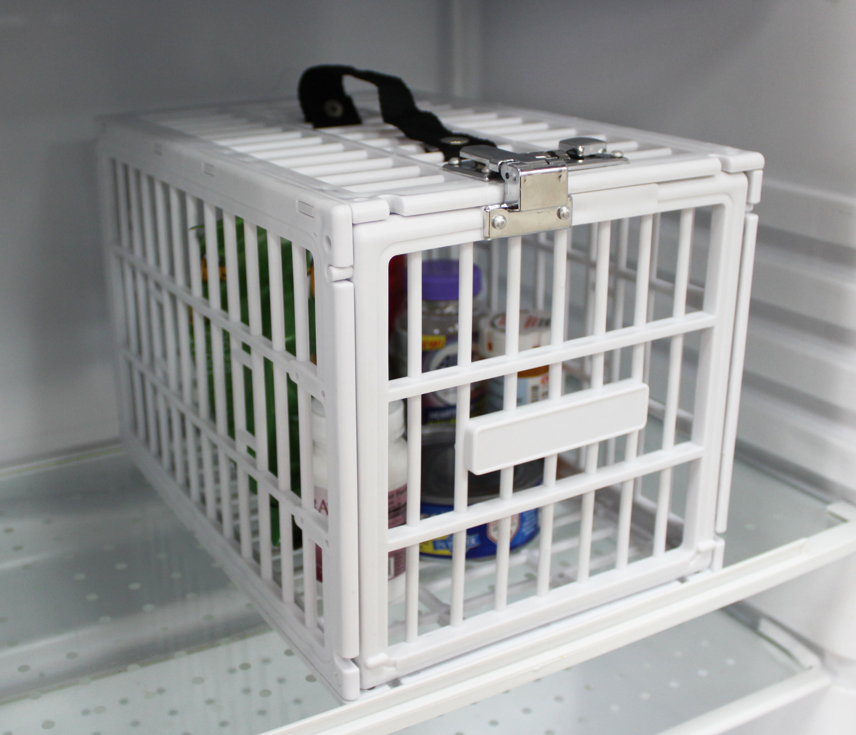 Lockable Box, Medicine Lock Box for Safe Medication, Clear Lockable Storage Box for Medicine, Food and Home Safety, Lockable Storage Bin, Refrigerato