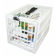 Fridge Locker Box - Secure Lockable Storage for Snacks & Medicine, Portable Design