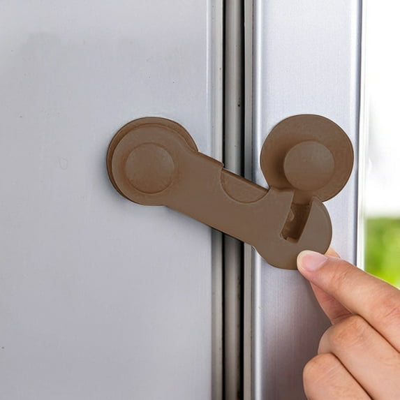 Fridge Locks, Freezer Door Lock, Adhesive Safety Cabinet Locks, Fridge Locks For Oven Drawers Door Cabinet Locks With Adhesive For Drawer Cupboards Fridge Closet And Pantry, Proof Latch