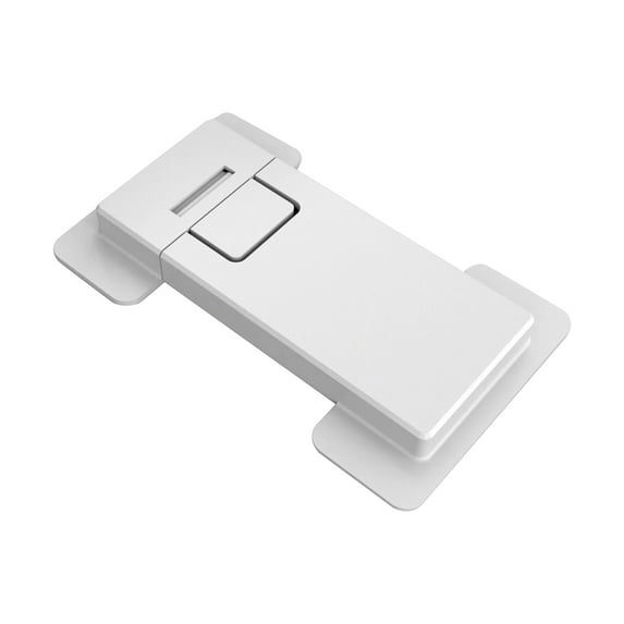 Fridge Locks for Kids, Snap Design Freezer Child Lock, No Drill Safety Locks Strong Adhesive Multi functional Appliance Door Latch for Cabinets Drawers Double Doors