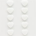 thumbnail image 1 of Fridge Magnets, 10 Pcs Strong Heavy Duty Small Heart Cute Mini Magnets for Refrigerator, Whiteboard, Locker, Kitchen, Office, Classroom (White), 1 of 6