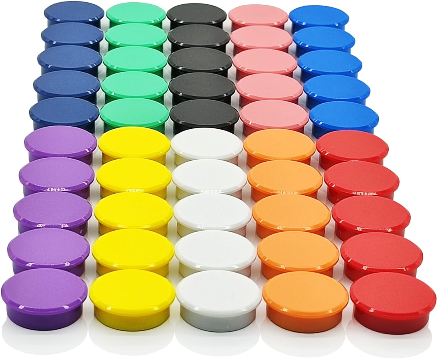 Fridge Magnets, 50 Pack Strong Refrigerator Magnets, Colorful Cute Mini ...