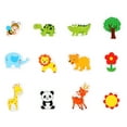 thumbnail image 1 of Fridge Magnets for teen Animals Refrigerator Magnets for teens, 20-Piece 3D Pvc Zoo Set with Full Backing, Educational Whiteboard Learning Toy for , 12 Animal Magnetic Refrigerator Magnets, 1 of 9