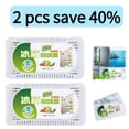 thumbnail image 1 of Fridge Ninja Fridge Deodorizer (2 Pack) - More Effective Than Baking Soda - Natural and Unscented Activated Charcoal Refrigerator Deodorizer and Odor Eliminator for Freezers, Coolers, and Lunch Boxes, 1 of 6