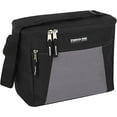 thumbnail image 1 of Fridge Pak, 12 Can Large Capacity Can Cooler Insulated Adult Lunch Bag - Black, 1 of 6