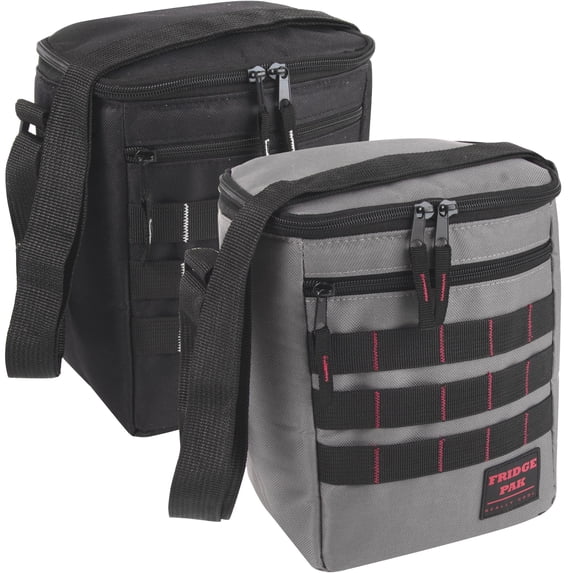 Fridge Pak 24 Pack 6 Can Capacity Insulated Waterproof Leak Proof Cooler Lunch Bag, Daisy Chain Design