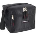 thumbnail image 1 of Fridge Pak, Unisex 6 Can Insulated Soft Cooler Bags, Lunch Bag , Waterproof Leak Proof Cooler Bags Insulated - Black, 1 of 7
