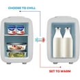 thumbnail image 1 of Fridge Portable Thermoelectric 4 Liter Cooler and Warmer for Skincare,  Friendly Beauty Fridge For Foods, Medications, Cosmetics, Breast Milk Home and Travel, 1 of 7