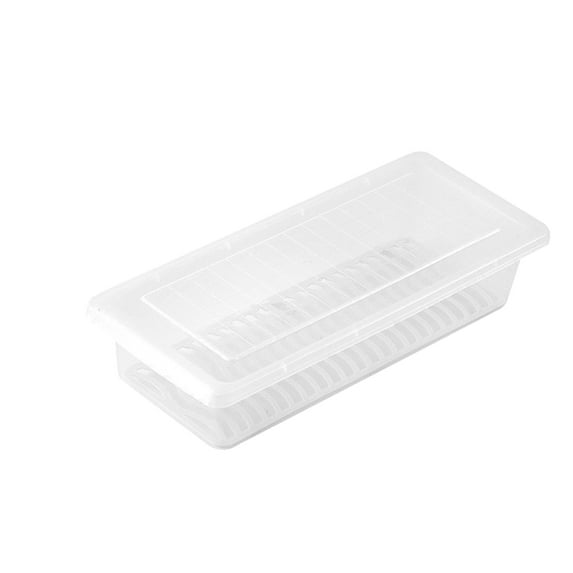 Fridge Removable Drain Tray Food Storage Container With Drain Tray Keep, Fresh-keeping Box Vegetable Boxes With Cover Food Preparation Holder