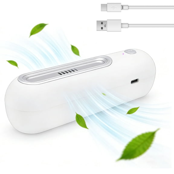 Fridge Smell Eliminator USB Rechargeable Smell Eliminator Compact No Filter Replacement - Odor Eliminator for Fridge & Freezer for Kitchen Freezer and Food Storage