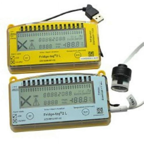 Fridge-tag 1010604-EA 2 ltr Vaccine Data Logger Refrigerator with Alarm