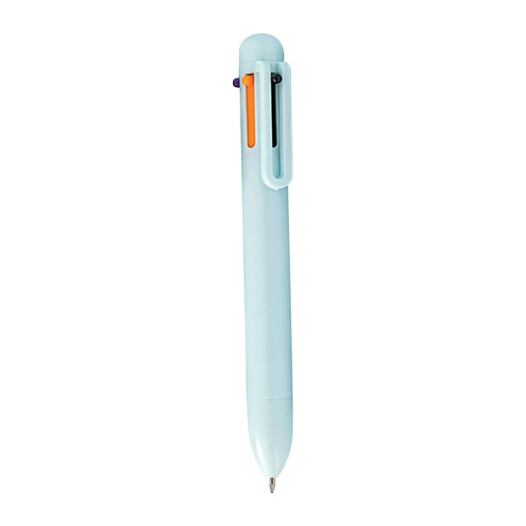 Fridja 0.5mm 6-in-1 Multicolor Ballpoint Pen, 6-Color Retractable Ballpoint  Pens For Office School Students Kids Gift 10ml, 3 Pack 