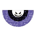 thumbnail image 1 of Fridja 1.5 x 3 Feet Halloween Pleated Fan Flag Thanksgiving Bunting Flag Halloween Yard Hanging Bunting Flag with Metal Grommet for Holiday Half Fan Banner Hanging, 1 of 1