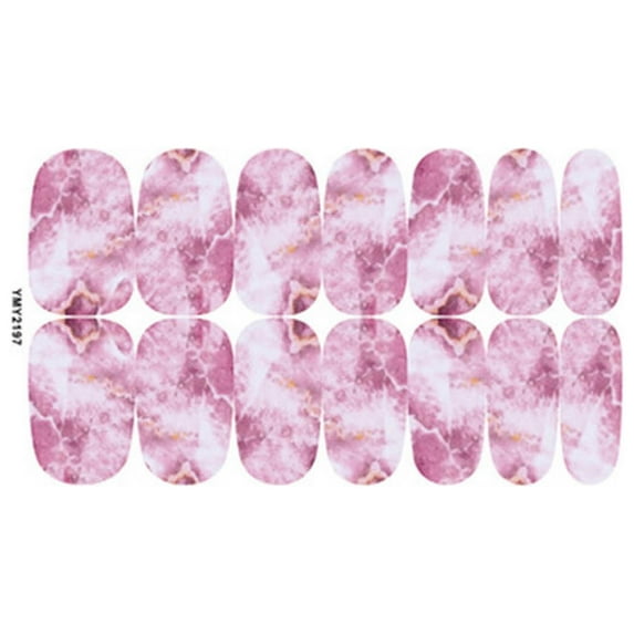 Fridja 12 Color Nails With Nail Full Stickers DIY Nail Packaging Stickers Decoration