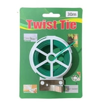 Fridja 164 Feet Green Coated Garden Tie With Cutter For Gardening Plant Support For Organizing Home Office Gardening Vines Clearance