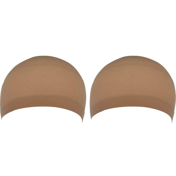 Fridja 2 Pack Wig Caps Hair Mesh Wig Cap Hair Nets Wig Stretchable Elastic Hair Net