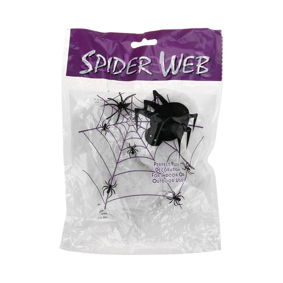 Fridja 200 Sq Ft Halloween Spider Web Decorations, with 24 Fake Spiders, Outdoor Large Stretch Spider Web Cobwebs Indoor White Halloween Decorations