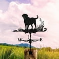 thumbnail image 1 of Fridja 25.6 in Metal Dog Weathervane, Wind Wheel Garden Stake with Puppy Ornament, Dog Garden Weather Vane, 1 of 9
