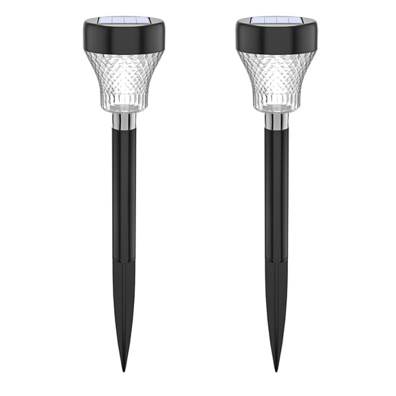 Fridja 2PCS Solar Lights Outdoor LED Garden Solar Lights Decorative Solar Lights Clearance