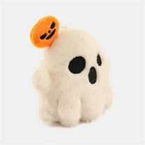 Fridja 5.9 inches Cute Ghost Stuffed Animal Pumpkin Pillow Set, Cute Plushie Toys, Halloween Plush Toy Gift