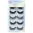 thumbnail image 1 of Fridja 5 Pairs Fashion Natural Handmade Soft Long False Eyelashes Makeup, 1 of 2