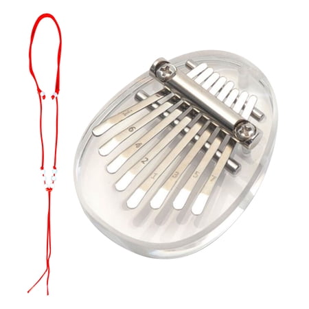 Fridja 8 Key Mini Kalimba Exquisite Finger Thumb Piano Marimba Musical Good Accessory