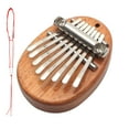thumbnail image 1 of Fridja 8 Key Mini Kalimba Exquisite Finger Thumb Piano Marimba Musical Good Accessory, 1 of 8