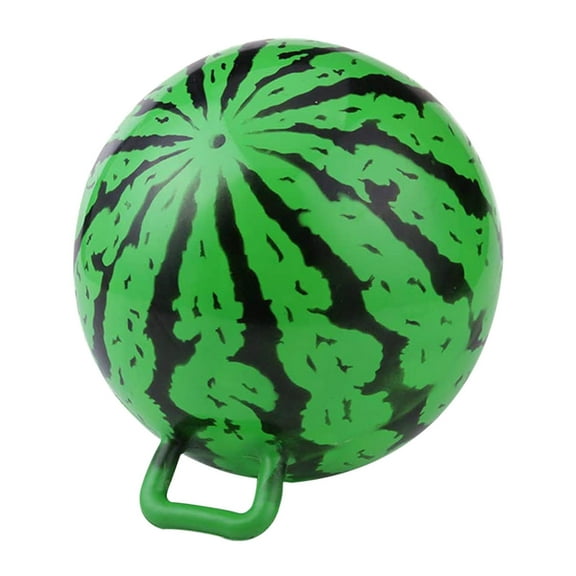 Fridja 9 Inch Inflatable Watermelon Float Ball With Handle For Swimming Pool Game