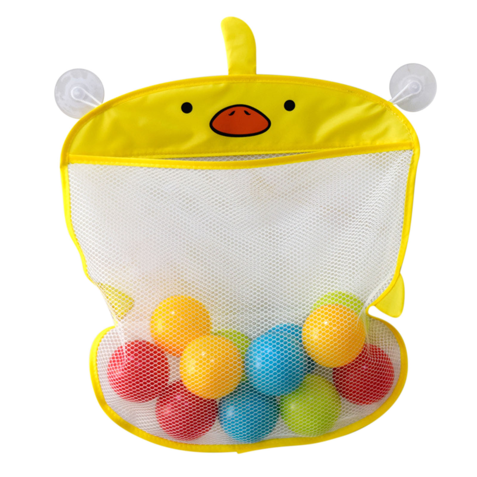 Fridja Baby Bathtub Toy Mesh Duck Storage Bag Organizer Holder Bathroom ...