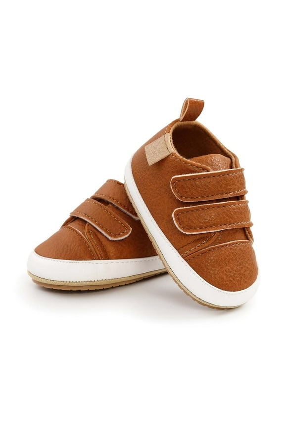 Baby Shoes Non-Slip Rubber Sole 0-15 Months Infant First Walking Shoes Toddler Crib Shoes Newborn Loafers Flats