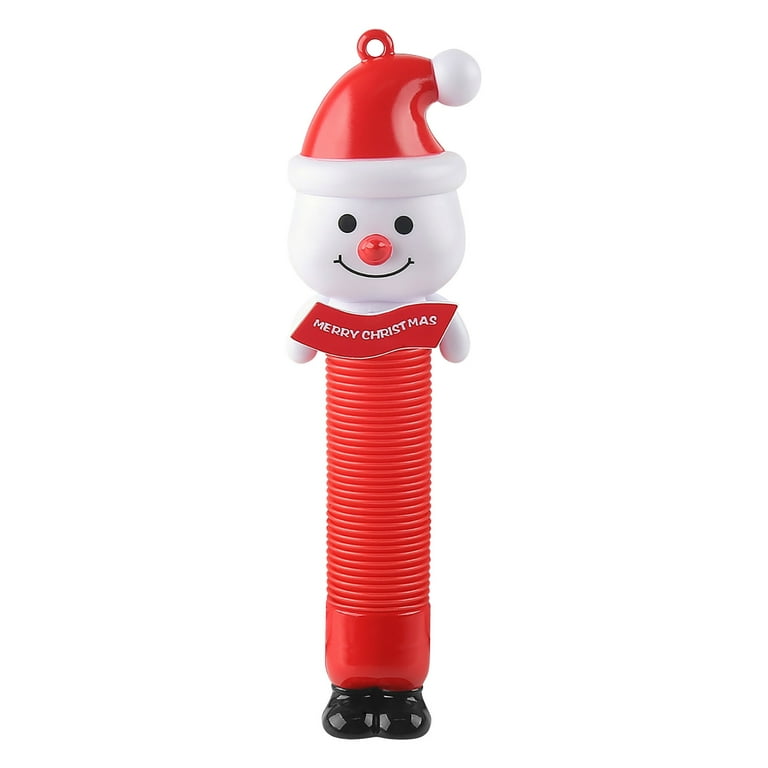 Fridja Christmas LED Light Up Tubes Sensory Toys for Toddlers