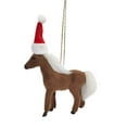 thumbnail image 1 of Fridja Christmas Ornaments Christmas Horse Simulation Pendant Manual Plush Toy Mall Decoration Hanging, 1 of 6