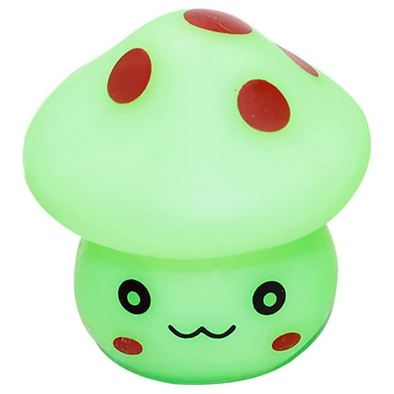 Fridja Cute Mush Night Light Girl Birthday Gifts Teenage Night Lamp For Kids Bedroom, Toddler Portable Battery LED Nightlight