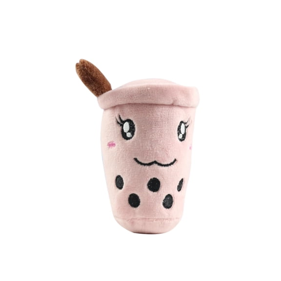 Fridja Cute Super Cute Milk Tea Cup Plush Toy Pendant Creative Cartoon Doll Doll Doll Catch Machine Small Doll