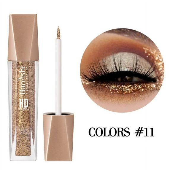Fridja Diamond Liquid Eyeshadow Pen Highlighter Brightening Glitter Liquid Eyeliner 5ML