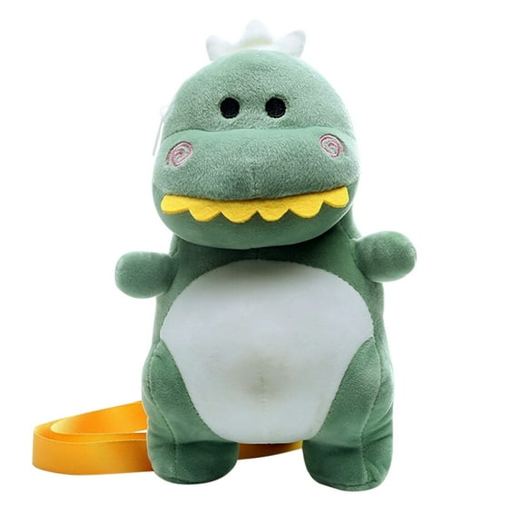 Fridja Dinosaur Plush Kawaii Plush Stuffed Dinosaur Plush Shoulder Bag With Dinosaur