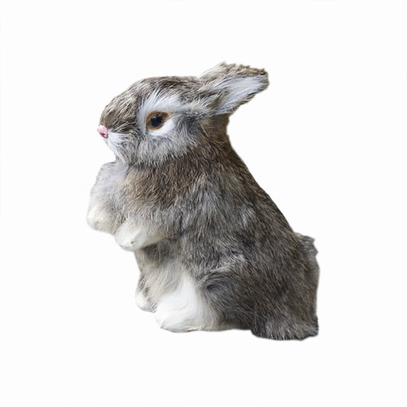 Fridja Easter Simulation Plush Rabbit Toy Cute Rabbit Doll Home Decoration Gift Xmas Gift