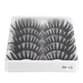 thumbnail image 1 of Fridja Eyelashes 3D 3D Eyelashes Thick Eyelashes 5 Pairs Pack High-grade Fiber, 1 of 7