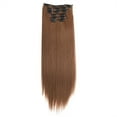 thumbnail image 1 of Fridja Fashion Hair Long Clip In Hair Extensions Full Head Straight Wig, 1 of 4