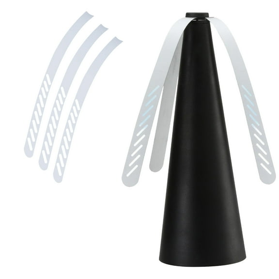 Fridja Fly Fan for Tables Indoor and Outdoor Picnic Restaurant Patio Fly Fan Keep Flies Away from Your Food