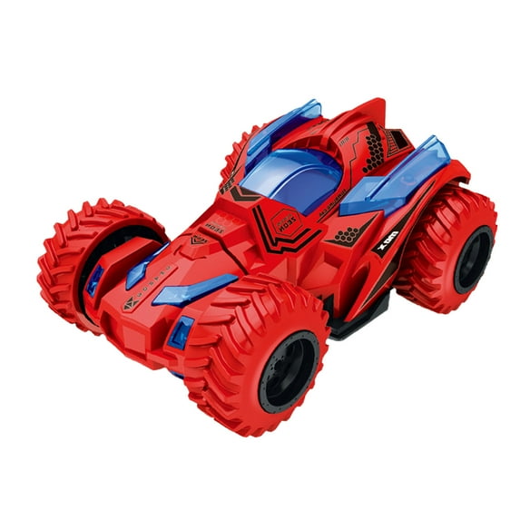 Fridja Gift Children's Four-Wheel Drive Off-Road Vehicle Stunt Spinning Tipping Car Toy