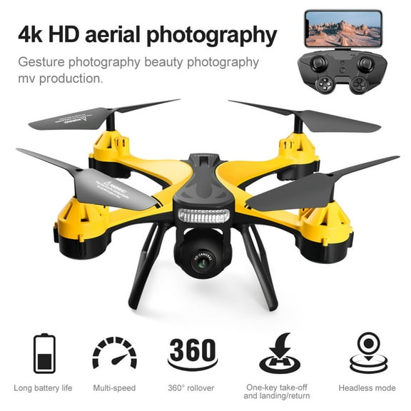 Fridja Gift X101 Drone With 4K HD Camera 2.4G Remote Control Quadcopter For Beginner And Childs