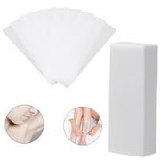 Dengmore Hair Removal Depilatory Nonwoven Epilator 100 PCS Wax Strip Paper Roll Waxing