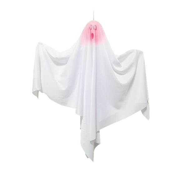 Fridja Halloween Party Glowing White Ghost Hanging Ghost Horror Scene Decoration