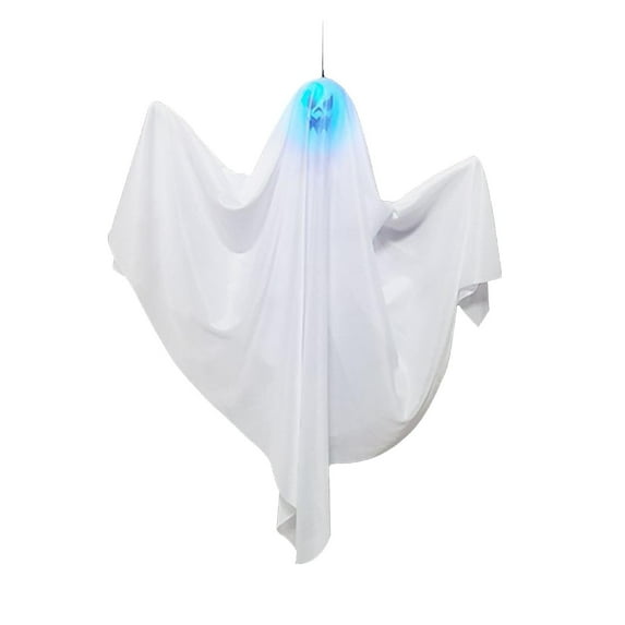 Fridja Halloween Party Glowing White Ghost Hanging Ghost Horror Scene Decoration